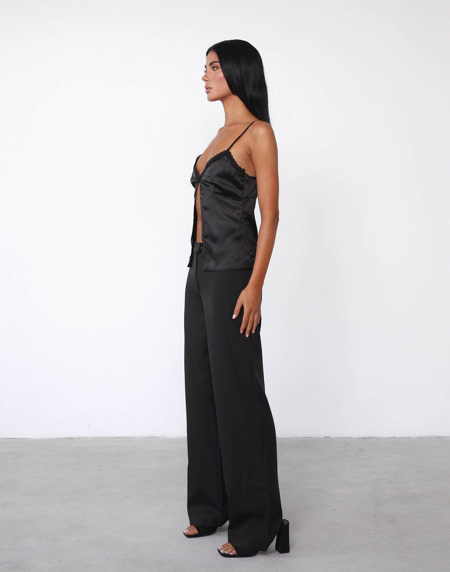 Maesi Cami Top (Black) sold by Charcoal Clothing product image thumbnail 3