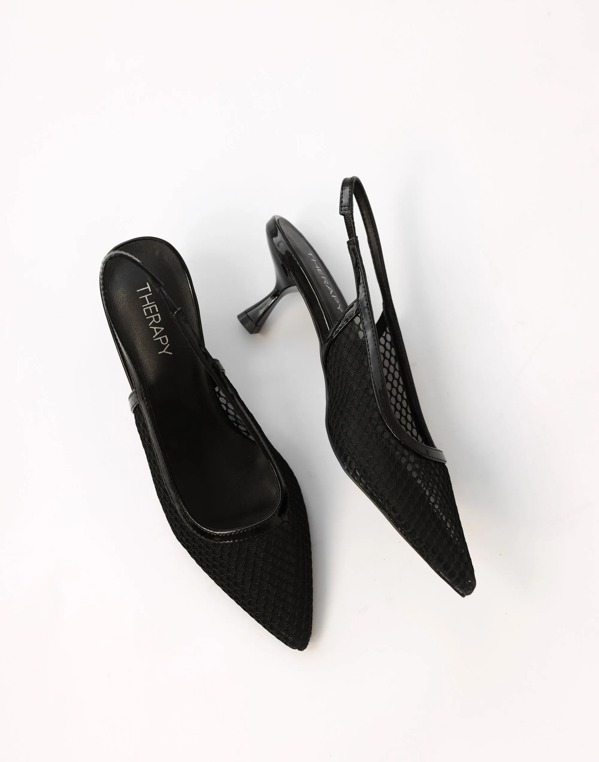 Bentleyy Heels (Black Patent) - By Therapy sold by Charcoal Clothing product image thumbnail 4