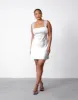 Mimosa Mini Dress (Silver) sold by Charcoal Clothing