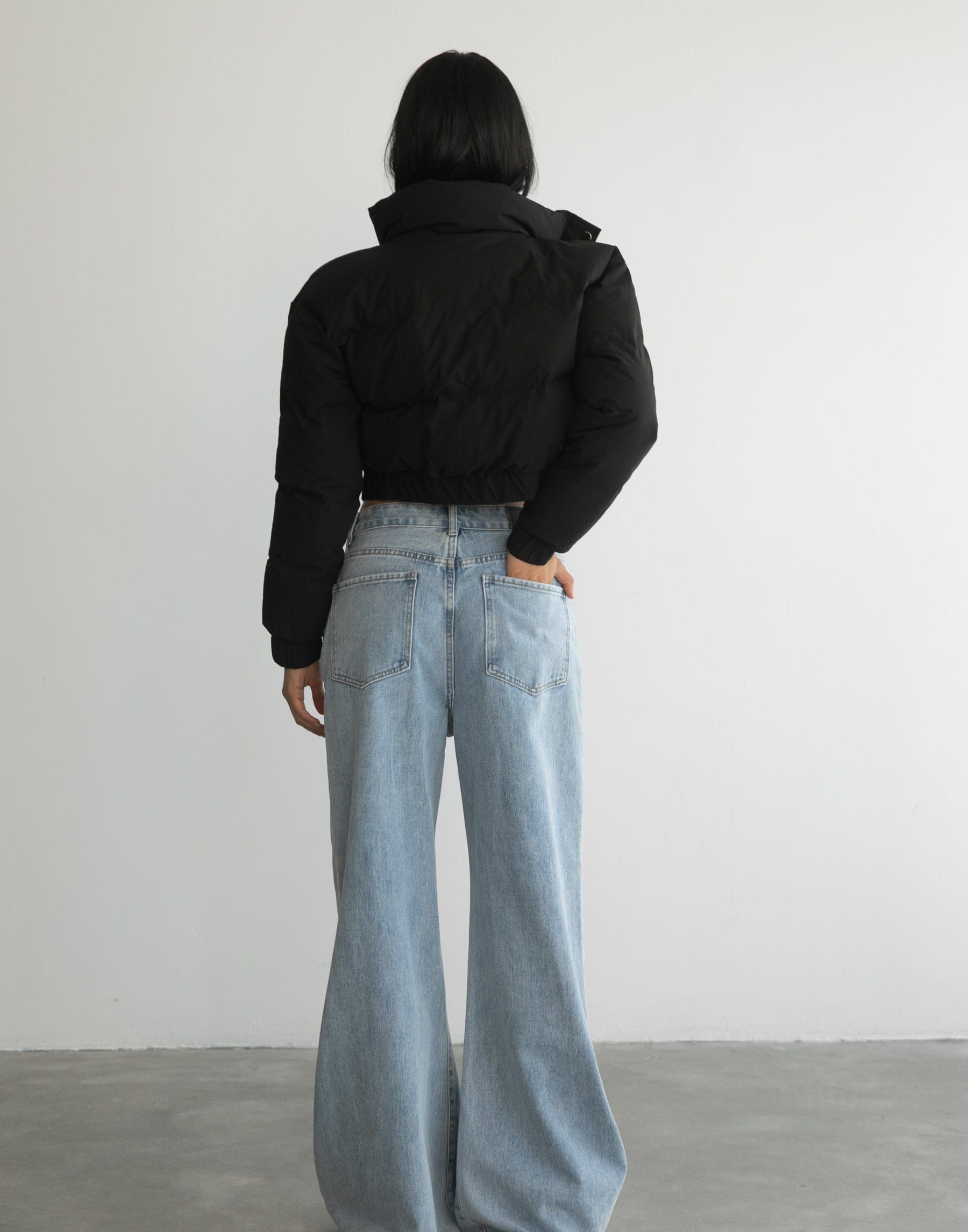 Robbie Puffer Jacket (Black) sold by Charcoal Clothing product image thumbnail 4