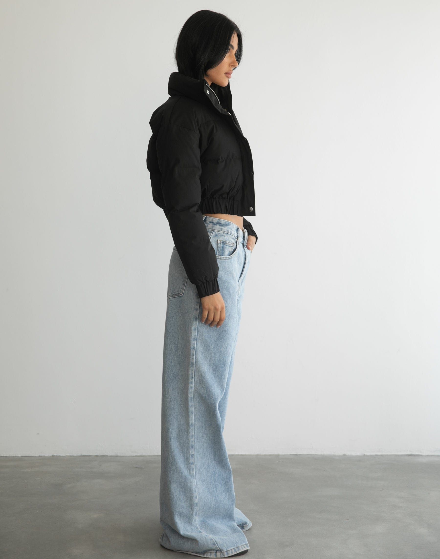Robbie Puffer Jacket (Black) sold by Charcoal Clothing product image thumbnail 5