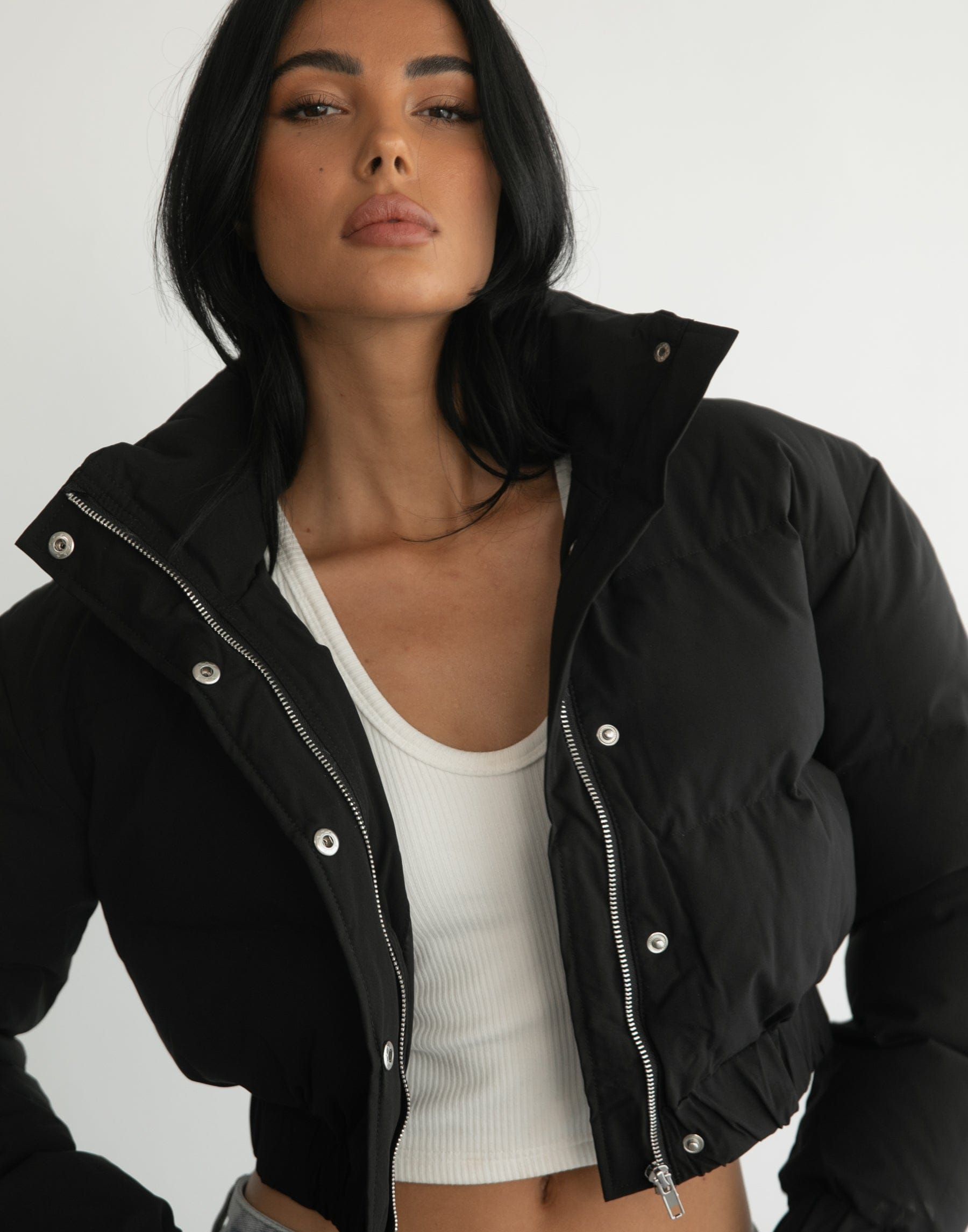 Robbie Puffer Jacket (Black) sold by Charcoal Clothing product image thumbnail 2
