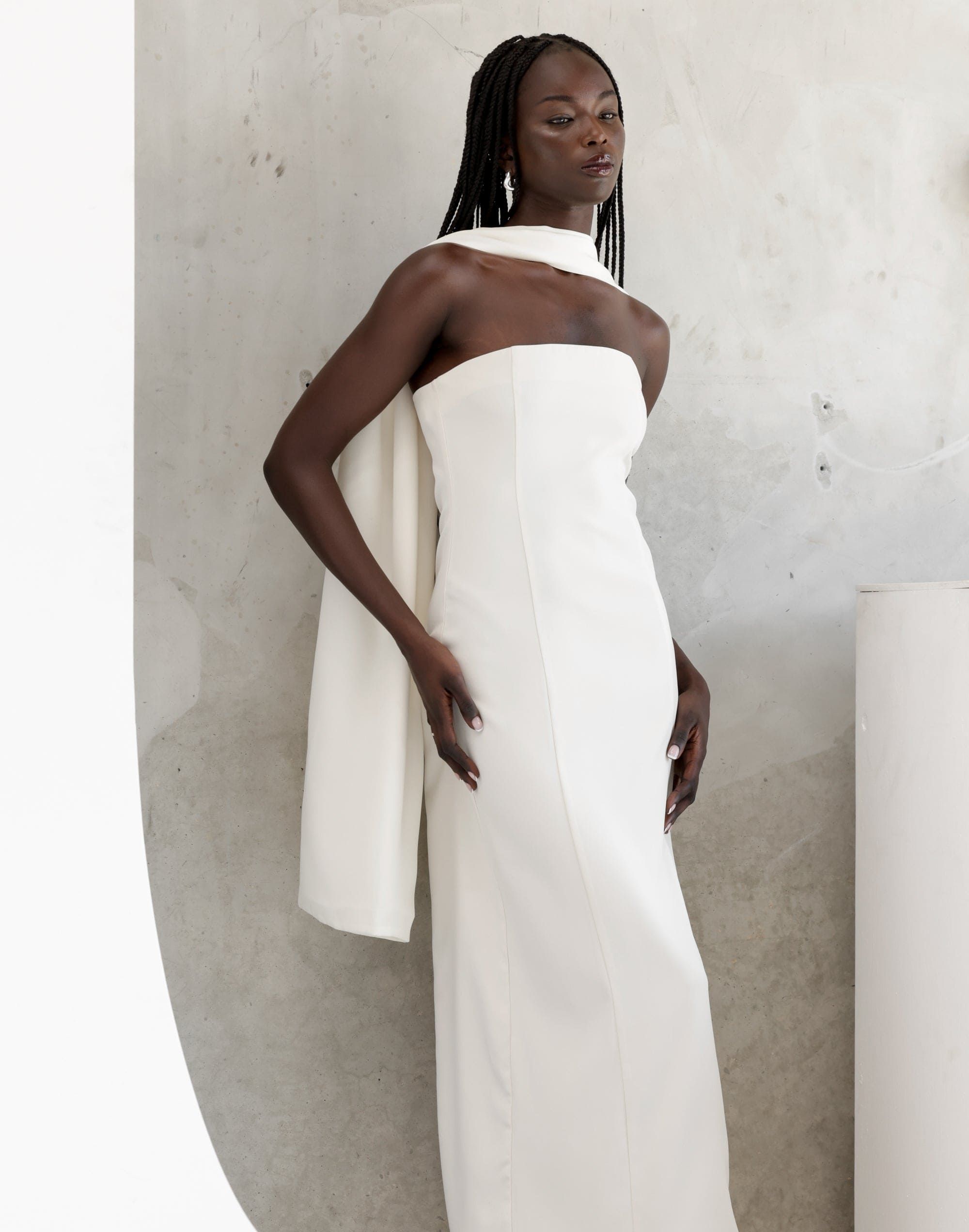 Eleanor Scarf (Cream) sold by Charcoal Clothing product image thumbnail 3