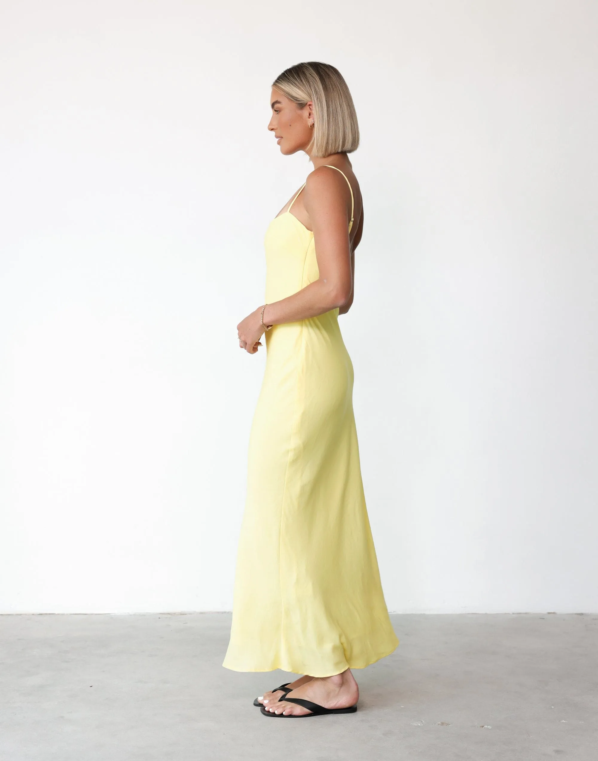 Mya Maxi Dress (Lemon) sold by Charcoal Clothing product image thumbnail 3