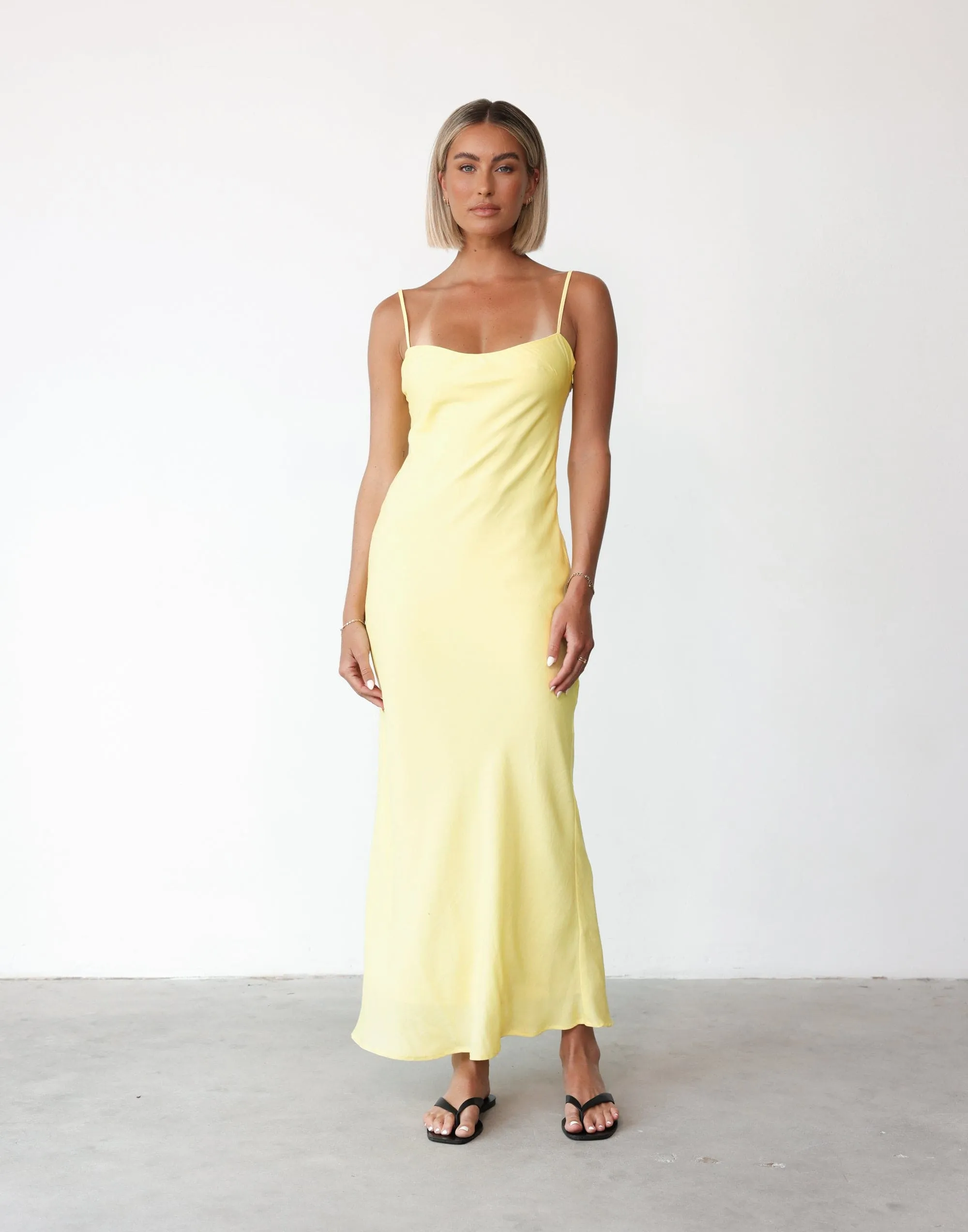 Mya Maxi Dress (Lemon) sold by Charcoal Clothing product image thumbnail 4