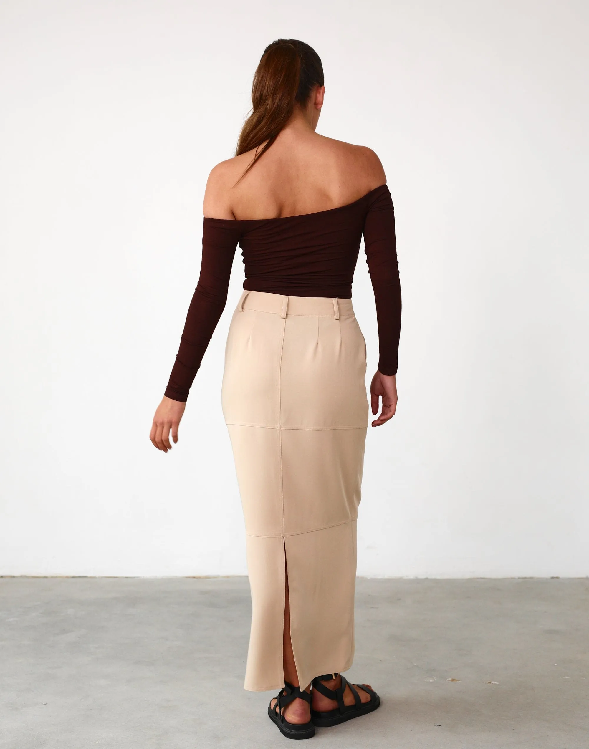 Iris Bodysuit (Cocoa) sold by Charcoal Clothing product image thumbnail 4