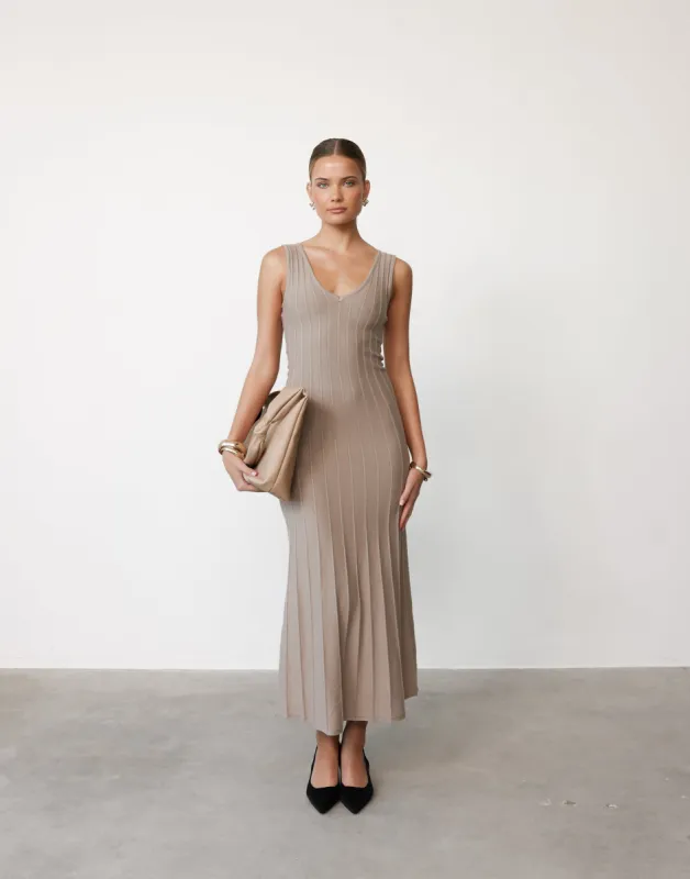 Aurelia Maxi Dress (Ash) sold by Charcoal Clothing