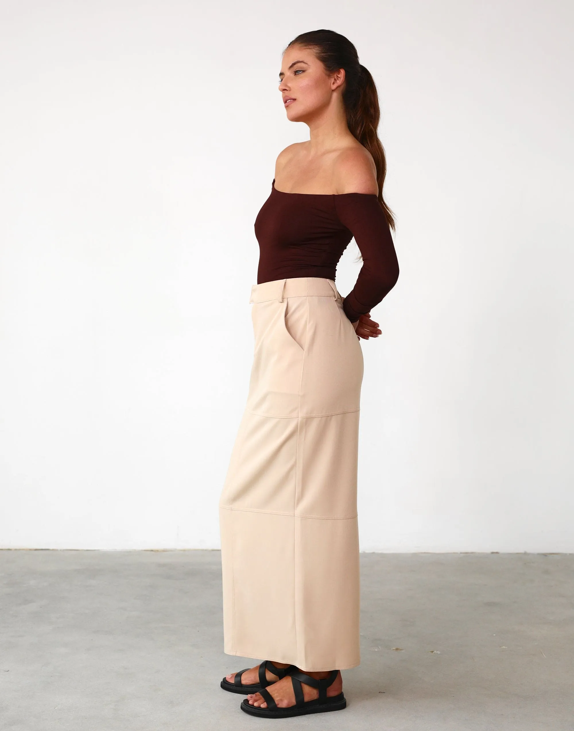 Iris Bodysuit (Cocoa) sold by Charcoal Clothing product image thumbnail 5