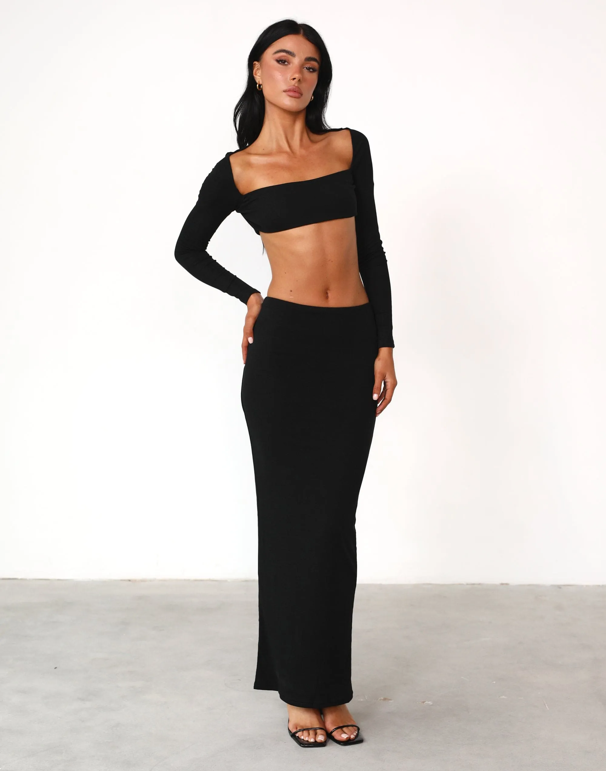Broadway Maxi Skirt (Black) sold by Charcoal Clothing product image thumbnail 4