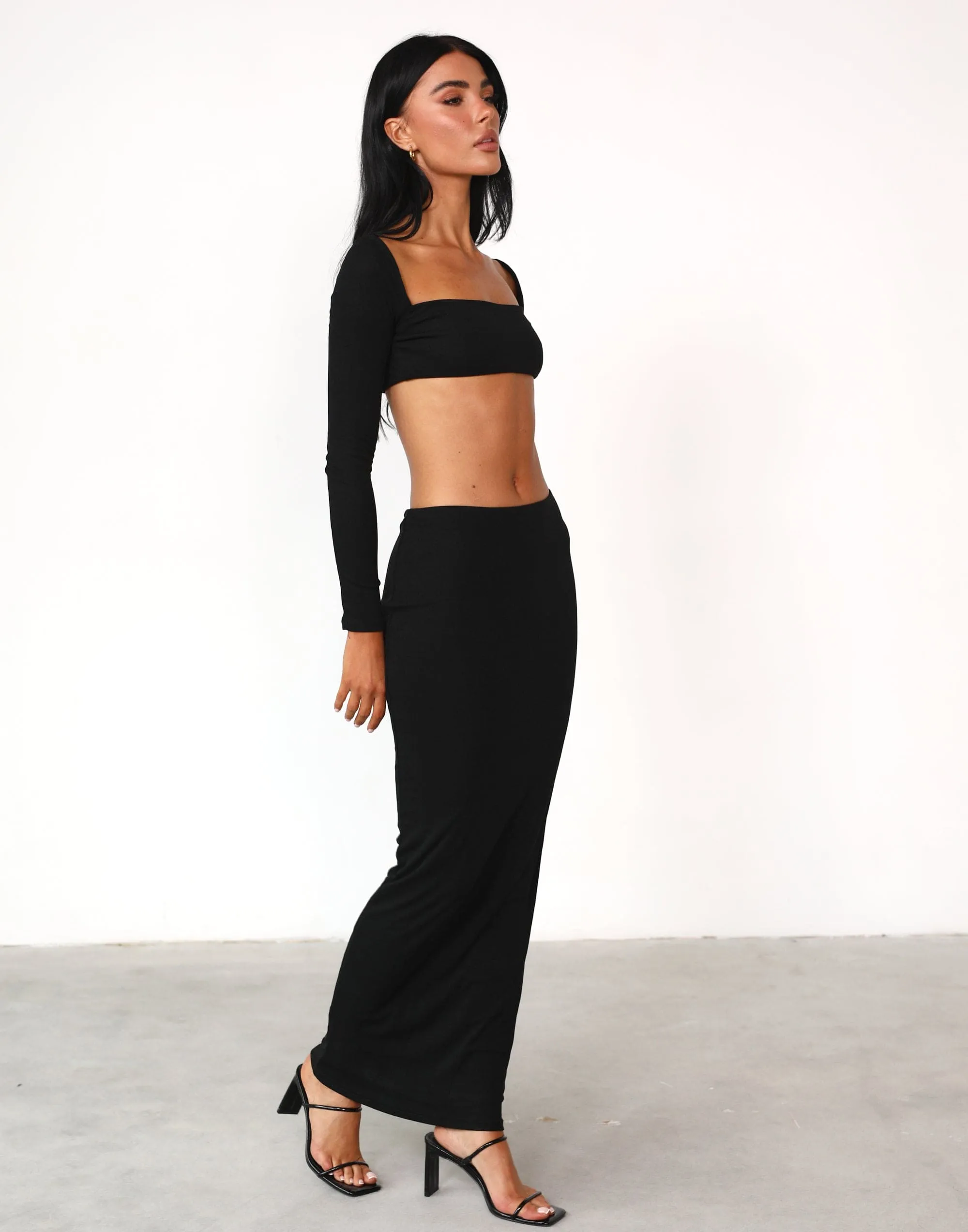 Broadway Maxi Skirt (Black) sold by Charcoal Clothing product image thumbnail 3