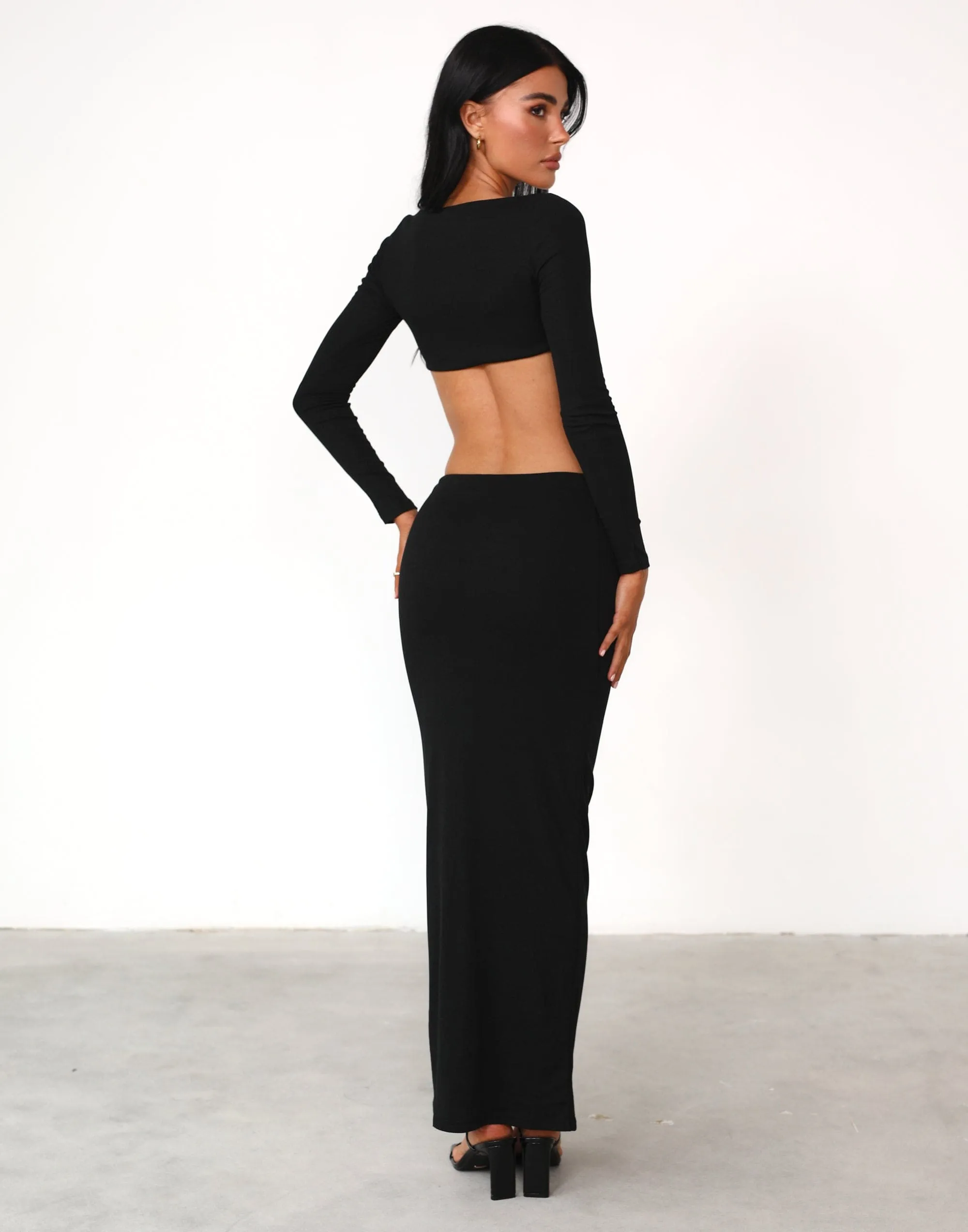 Broadway Maxi Skirt (Black) sold by Charcoal Clothing product image thumbnail 2