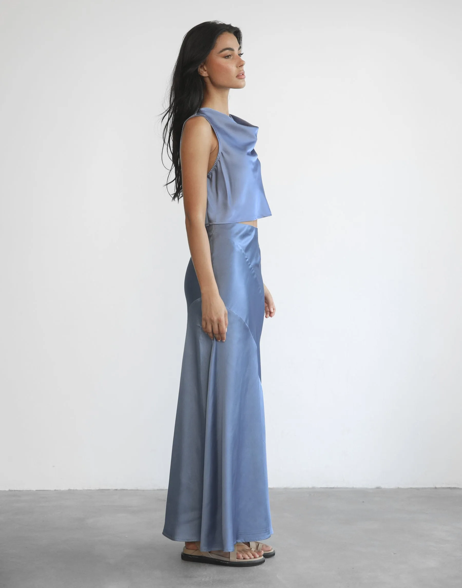 Charlow Maxi Skirt (Royal Blue) sold by Charcoal Clothing product image thumbnail 2