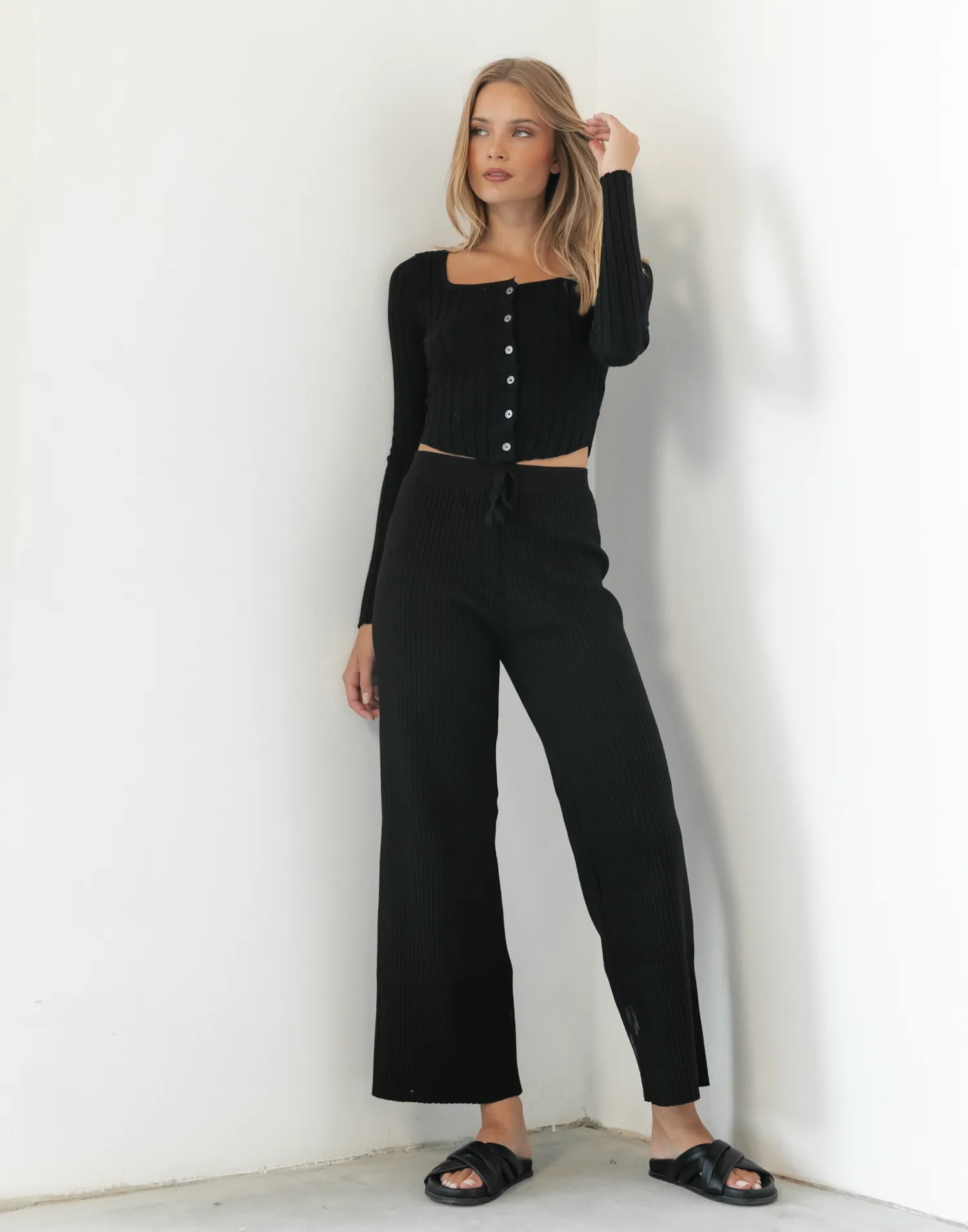 Maloney Pants (Black) sold by Charcoal Clothing product image thumbnail 4