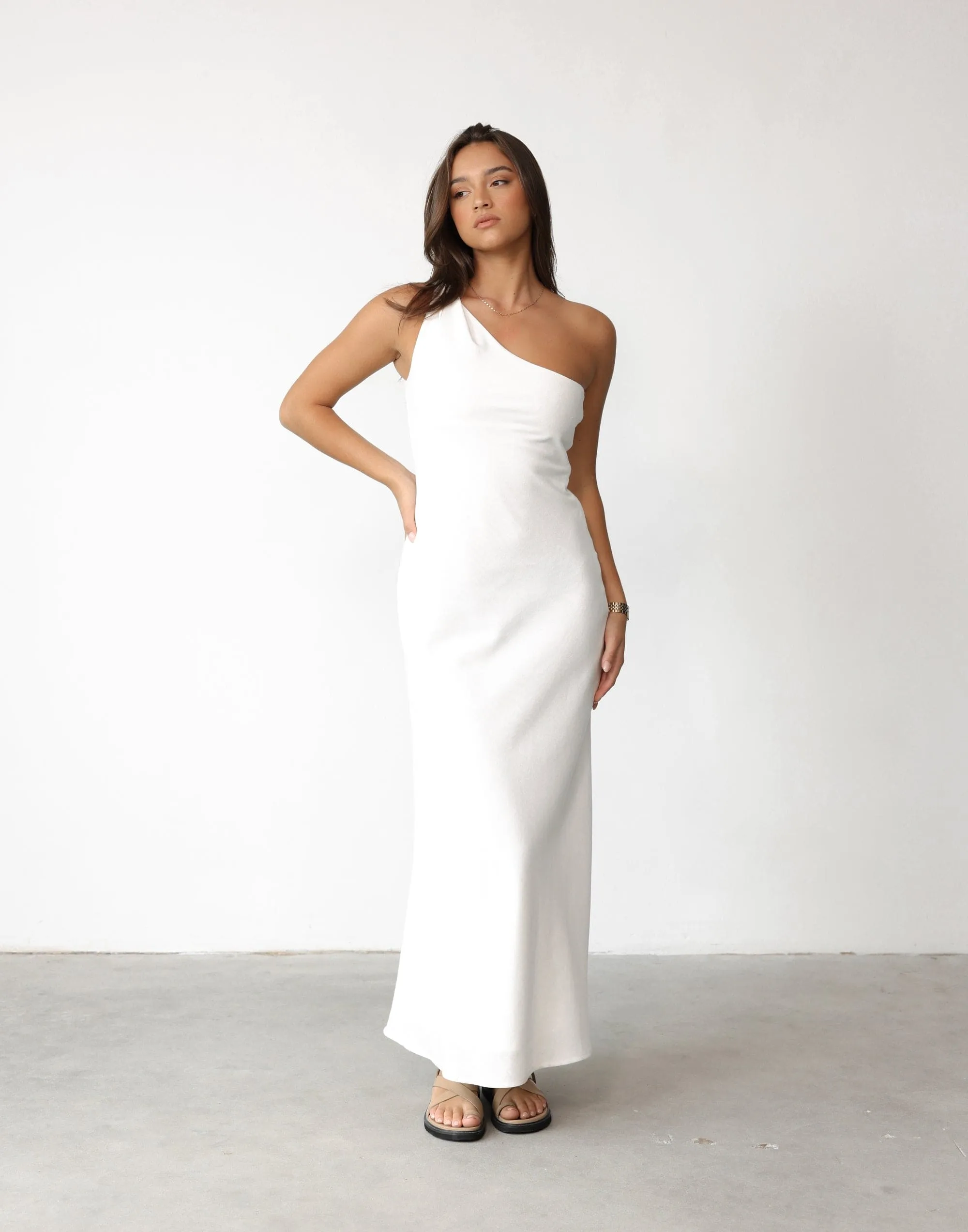 Rema Maxi Dress (White) sold by Charcoal Clothing product image thumbnail 4