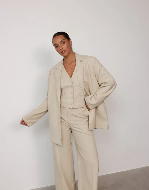 Reagan Blazer (Sandstone) sold by Charcoal Clothing