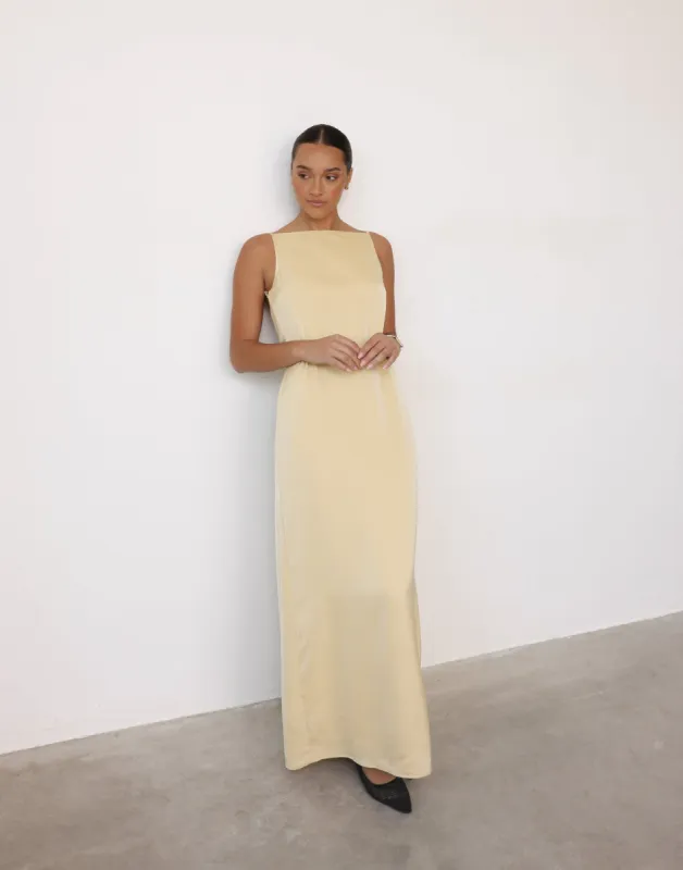 Ophelia Maxi Dress (Honeycomb) sold by Charcoal Clothing