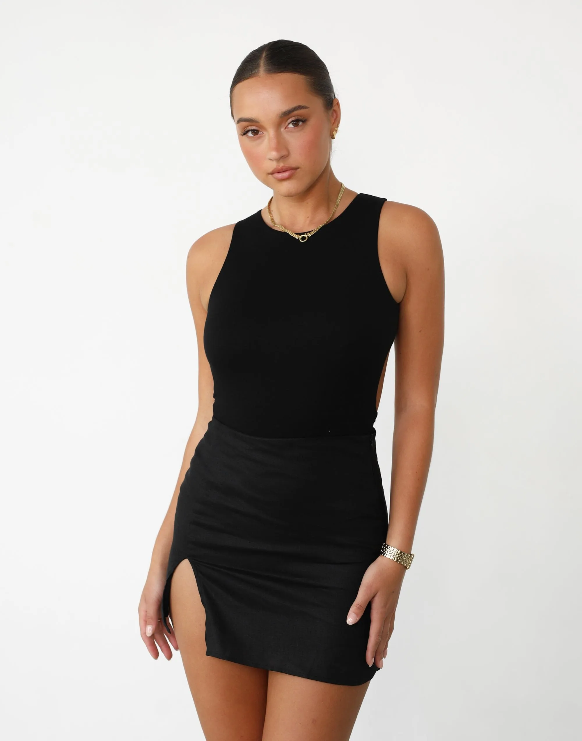 Forget It Bodysuit (Black) sold by Charcoal Clothing product image thumbnail 3