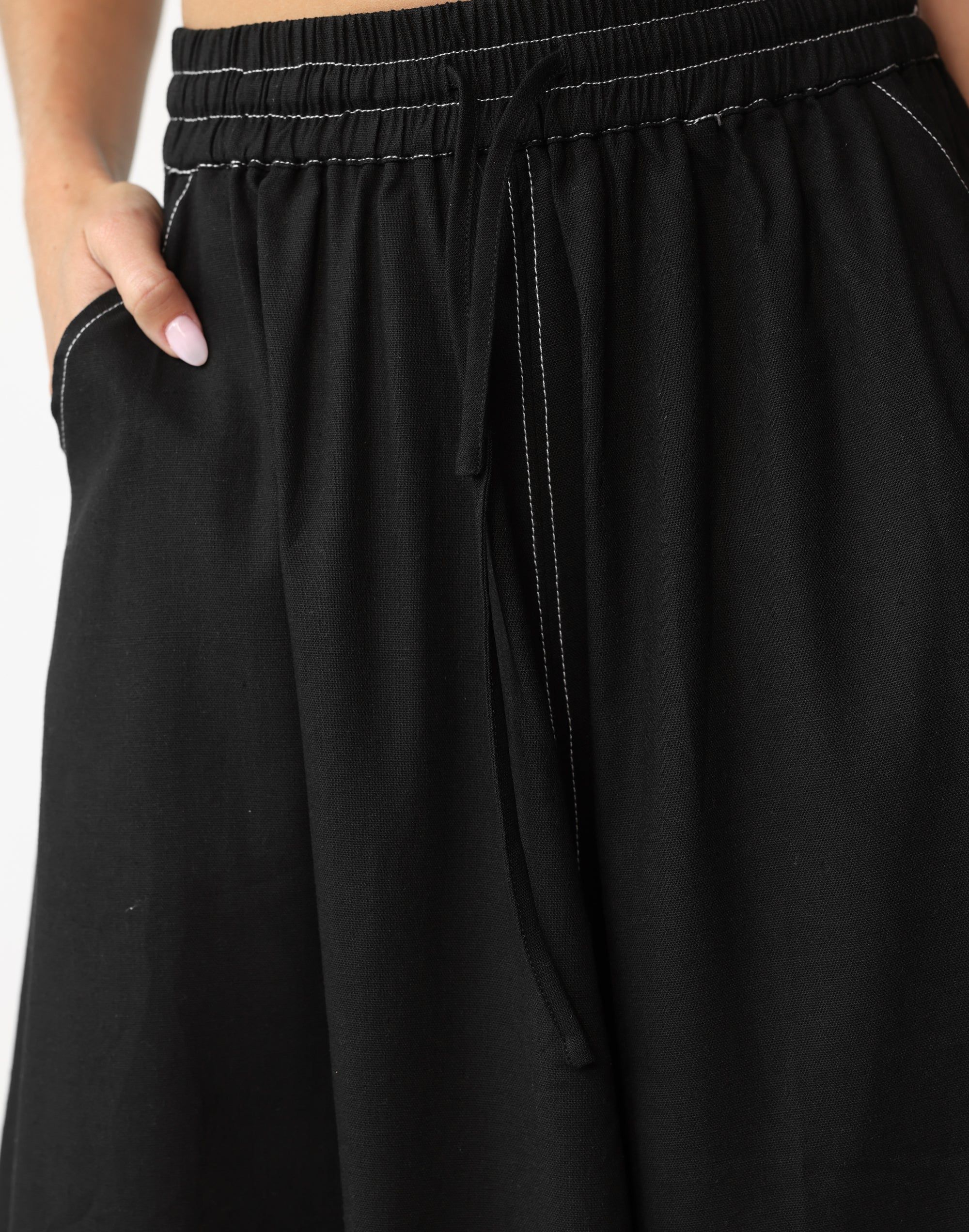 Daylight Maxi Skirt (Black) sold by Charcoal Clothing product image thumbnail 5