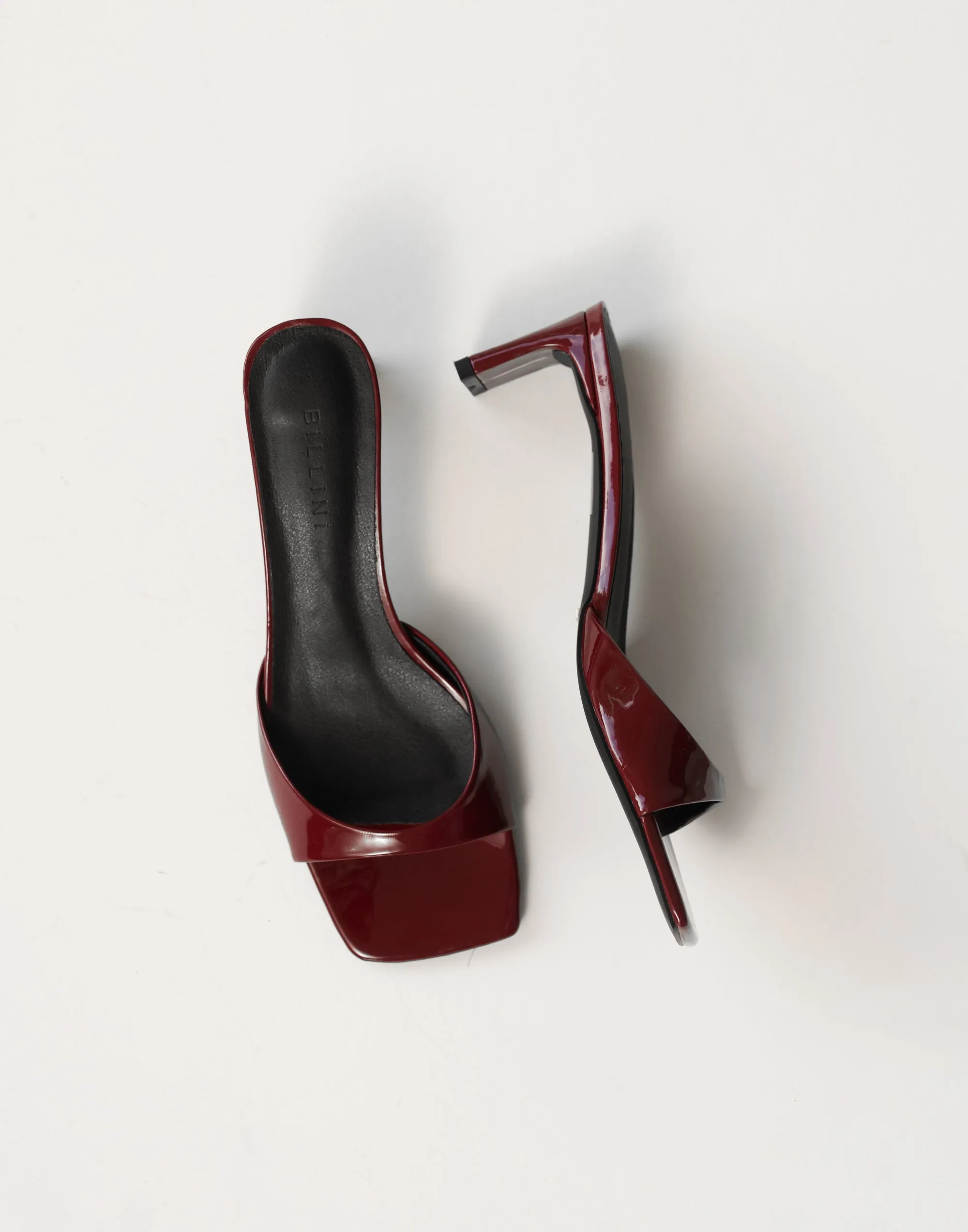 Yadira Heels (Cherry Red Patent) - By Billini sold by Charcoal Clothing