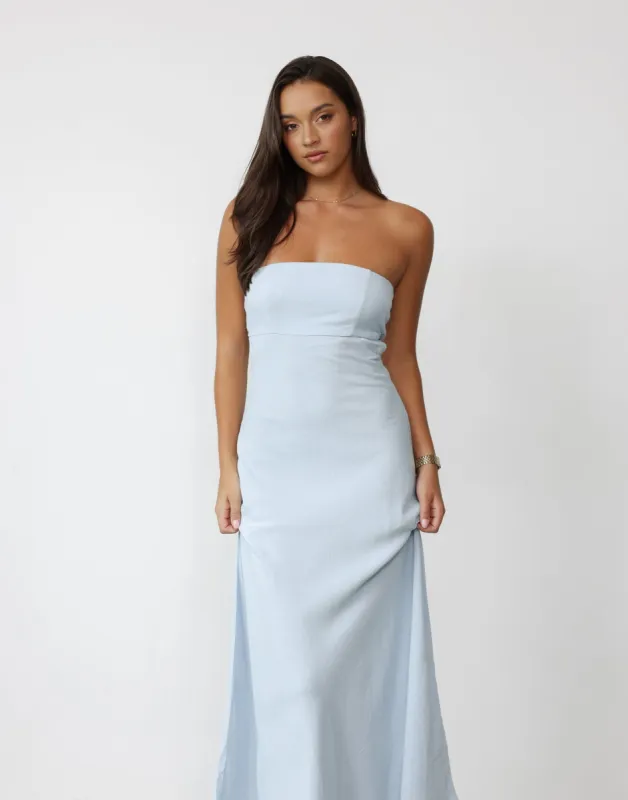 Annabelle Maxi Dress (Sky) sold by Charcoal Clothing