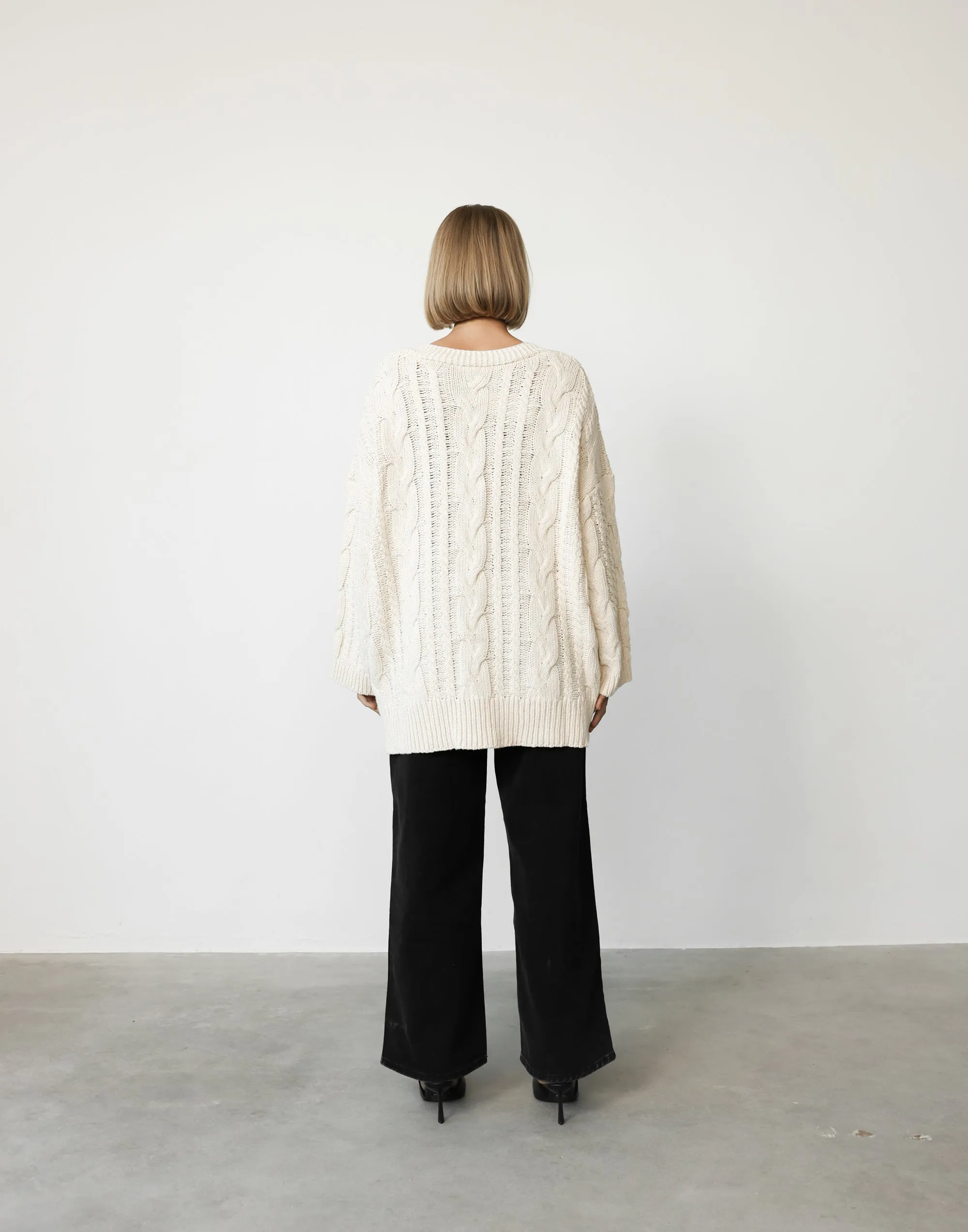 Ashleigh Cardigan (Beige) sold by Charcoal Clothing product image thumbnail 4