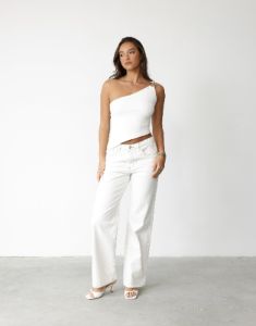Mandi Top (White) sold by Charcoal Clothing