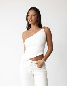Mandi Top (White) sold by Charcoal Clothing