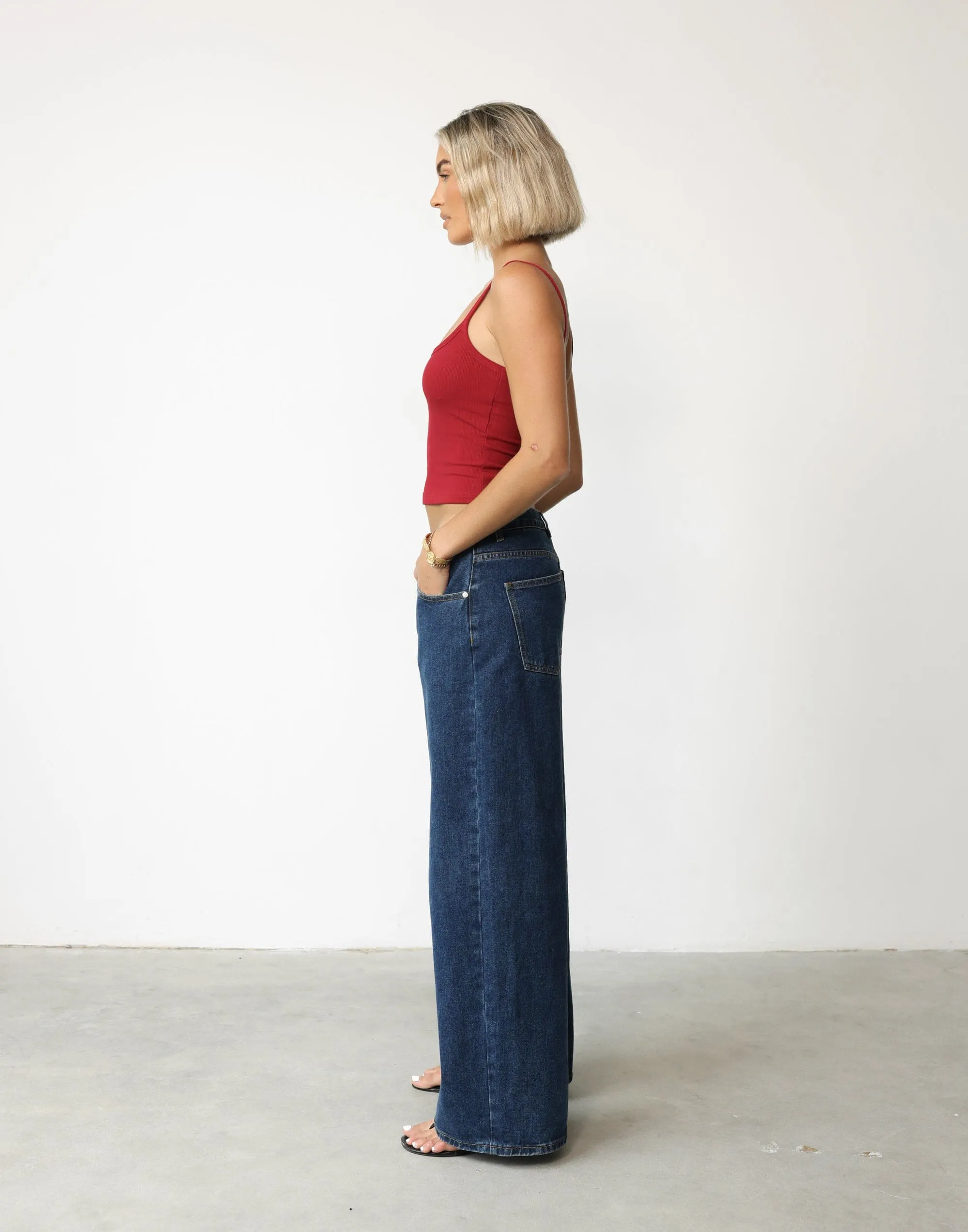 Malina Cami Top (Cherry) sold by Charcoal Clothing product image thumbnail 3