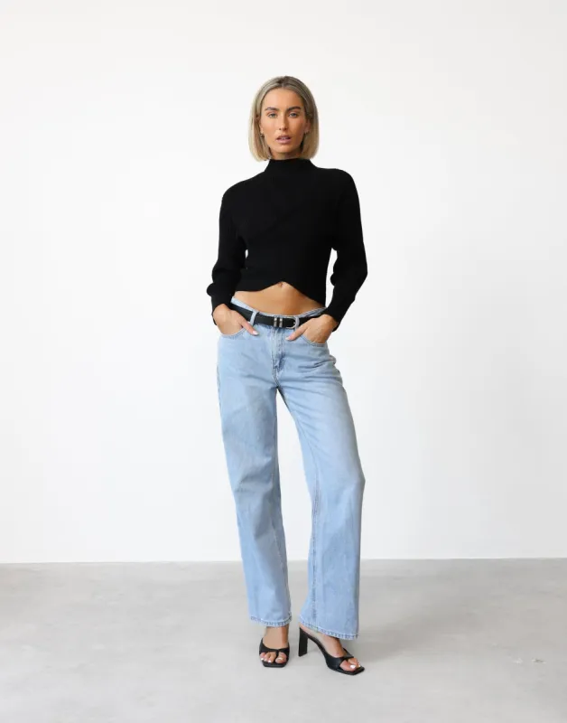 Naomie Jumper (Black) sold by Charcoal Clothing