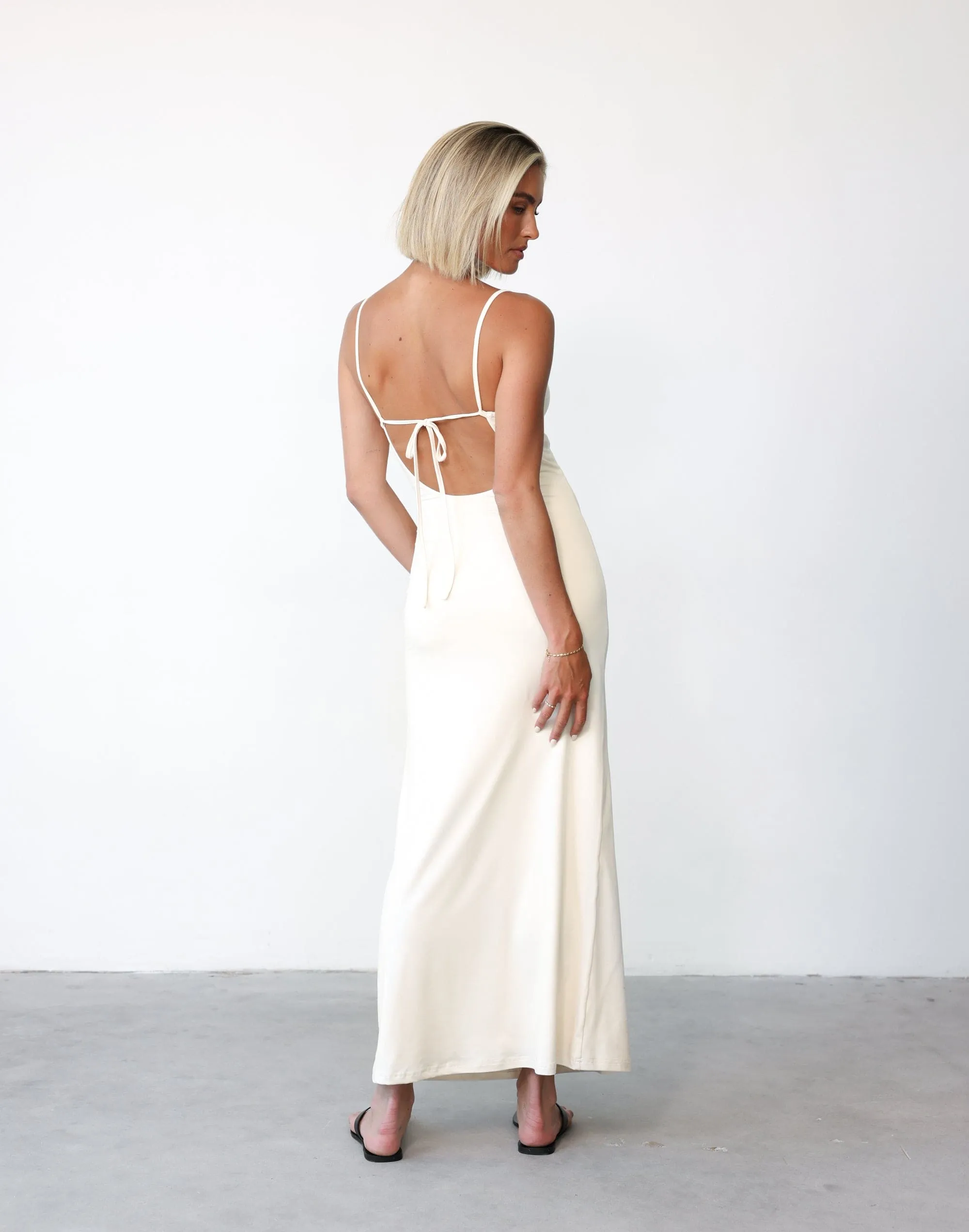 Alexina Maxi Dress (Oat) sold by Charcoal Clothing product image thumbnail 2