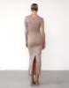 Eyes On Me Maxi Dress (Ash) sold by Charcoal Clothing
