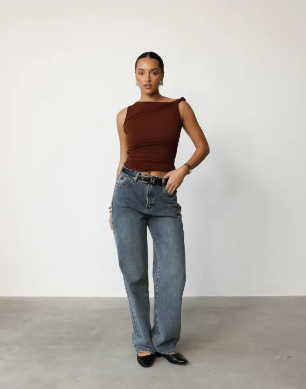 Sahana Top (Nutshell) sold by Charcoal Clothing