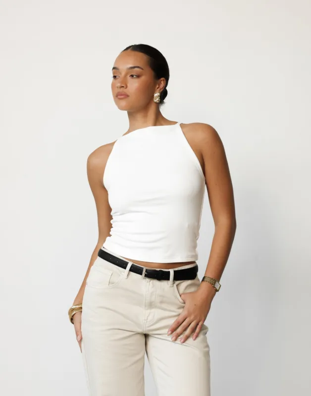 Maizie Top (White) sold by Charcoal Clothing