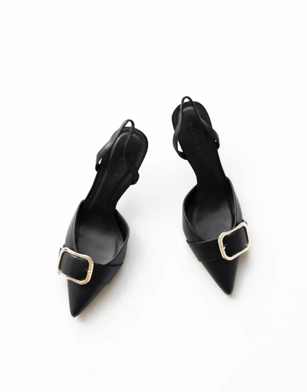 Dealani Heels (Black) - By Billini sold by Charcoal Clothing
