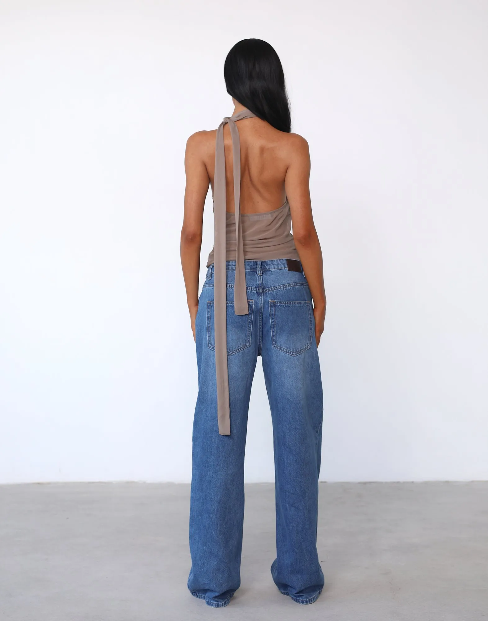 Lux Tie Top (Taupe) - By Lioness sold by Charcoal Clothing product image thumbnail 3