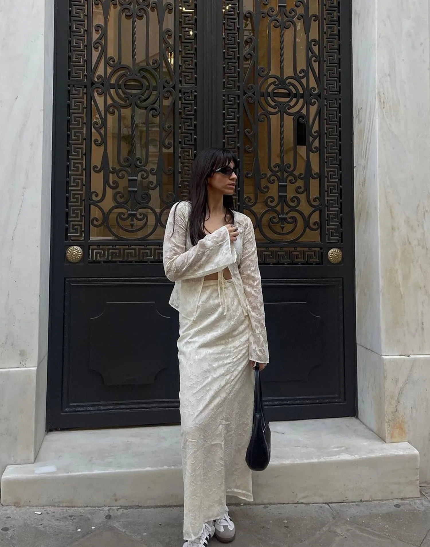 Juliet Maxi Skirt (Cream) sold by Charcoal Clothing product image thumbnail 2
