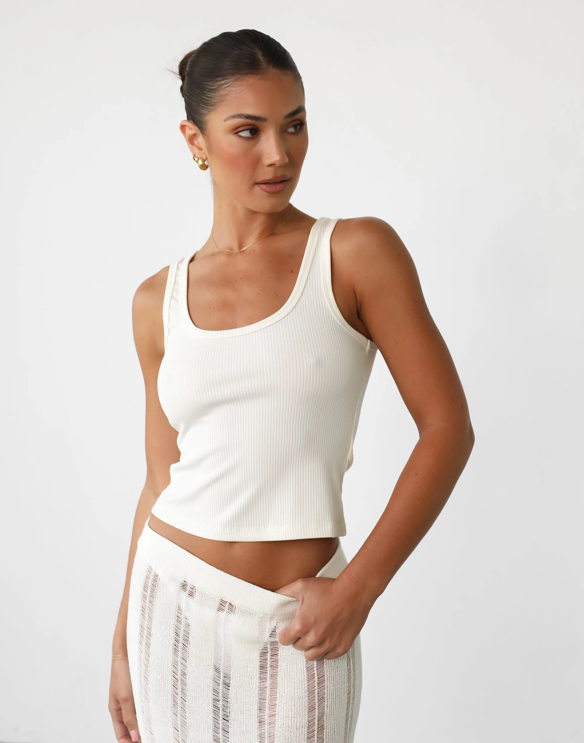 Laia Top (Off White) sold by Charcoal Clothing