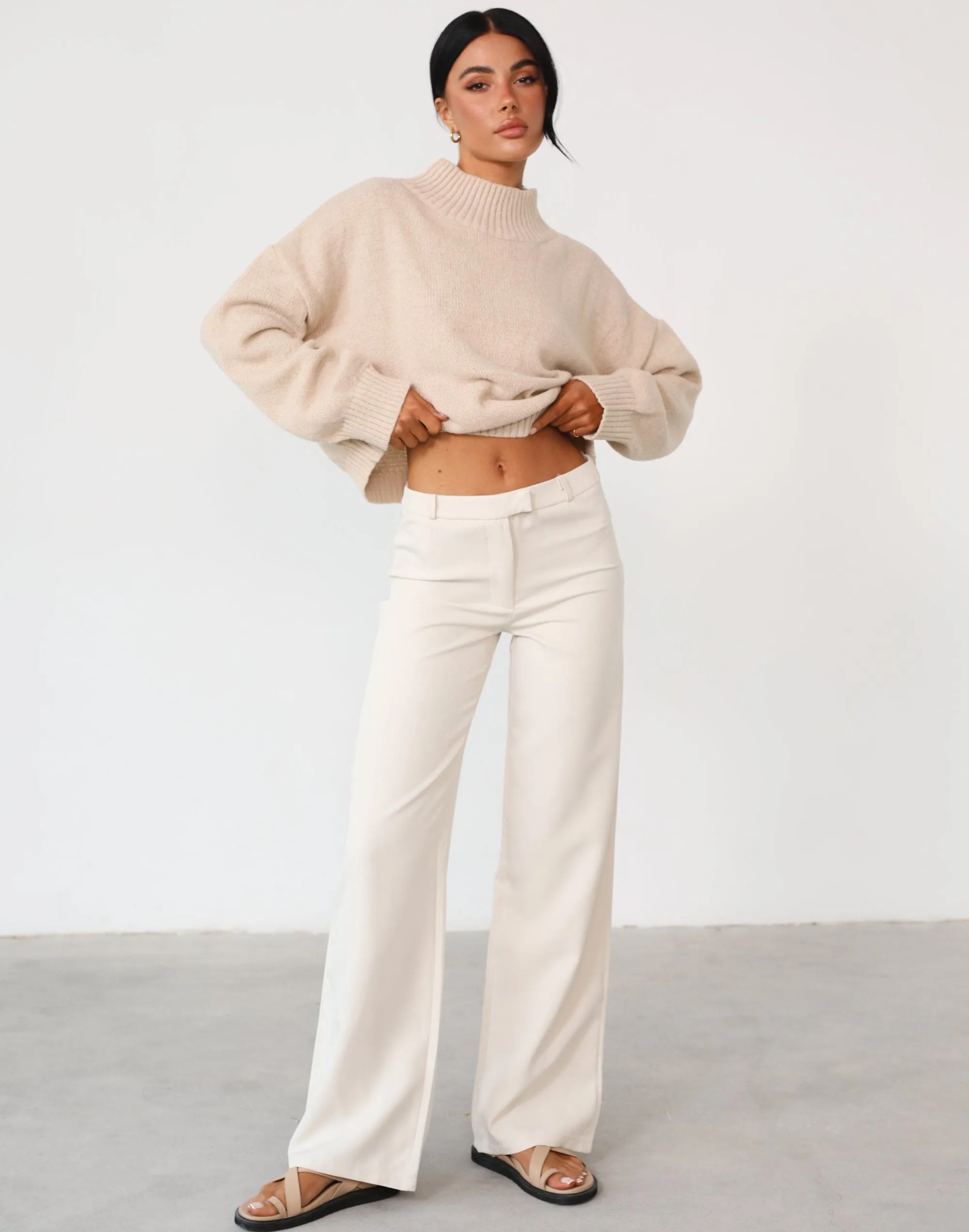 Xali Pants (Oat) sold by Charcoal Clothing