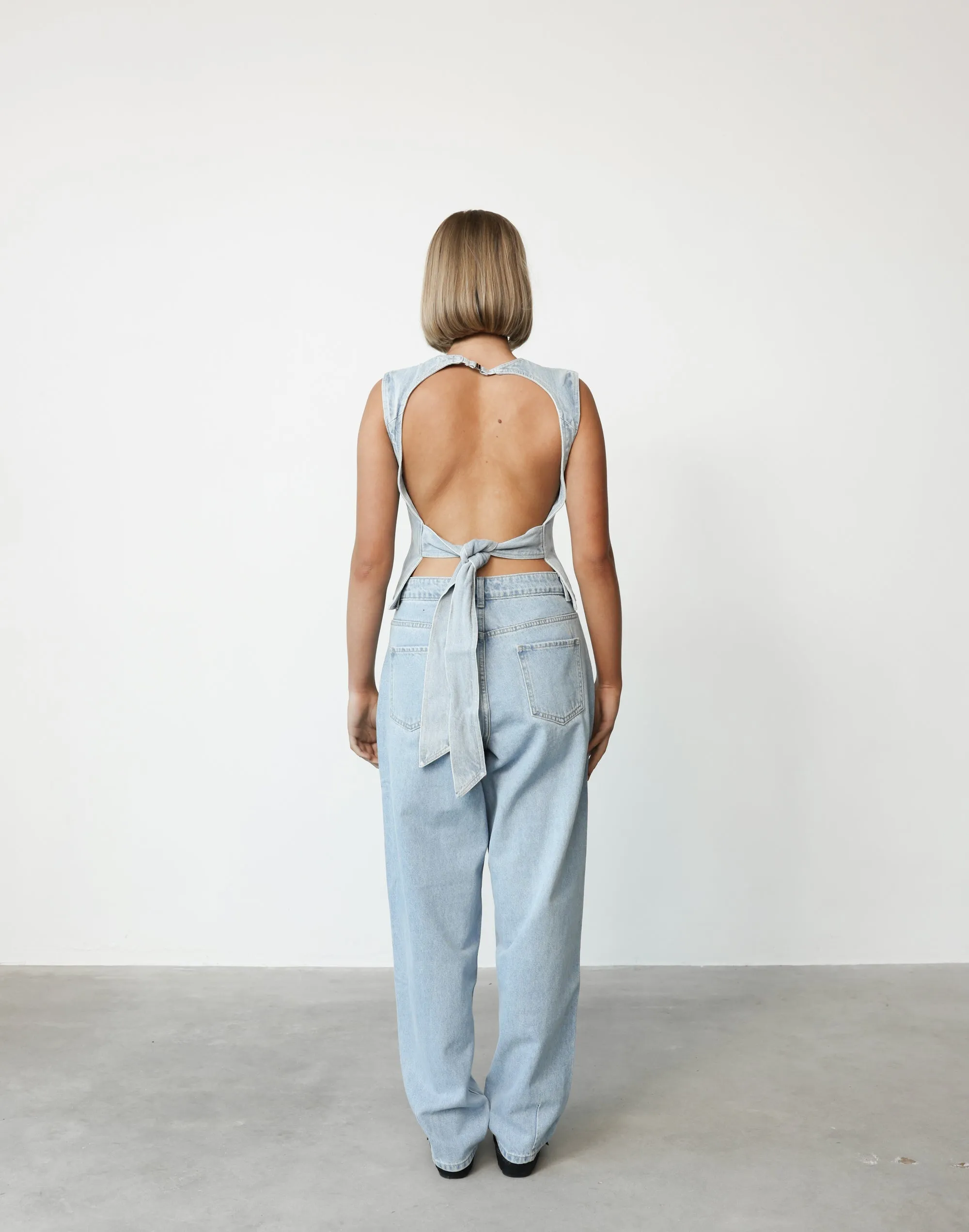 Countryside Top (Classic Denim) - By Lioness sold by Charcoal Clothing product image thumbnail 4