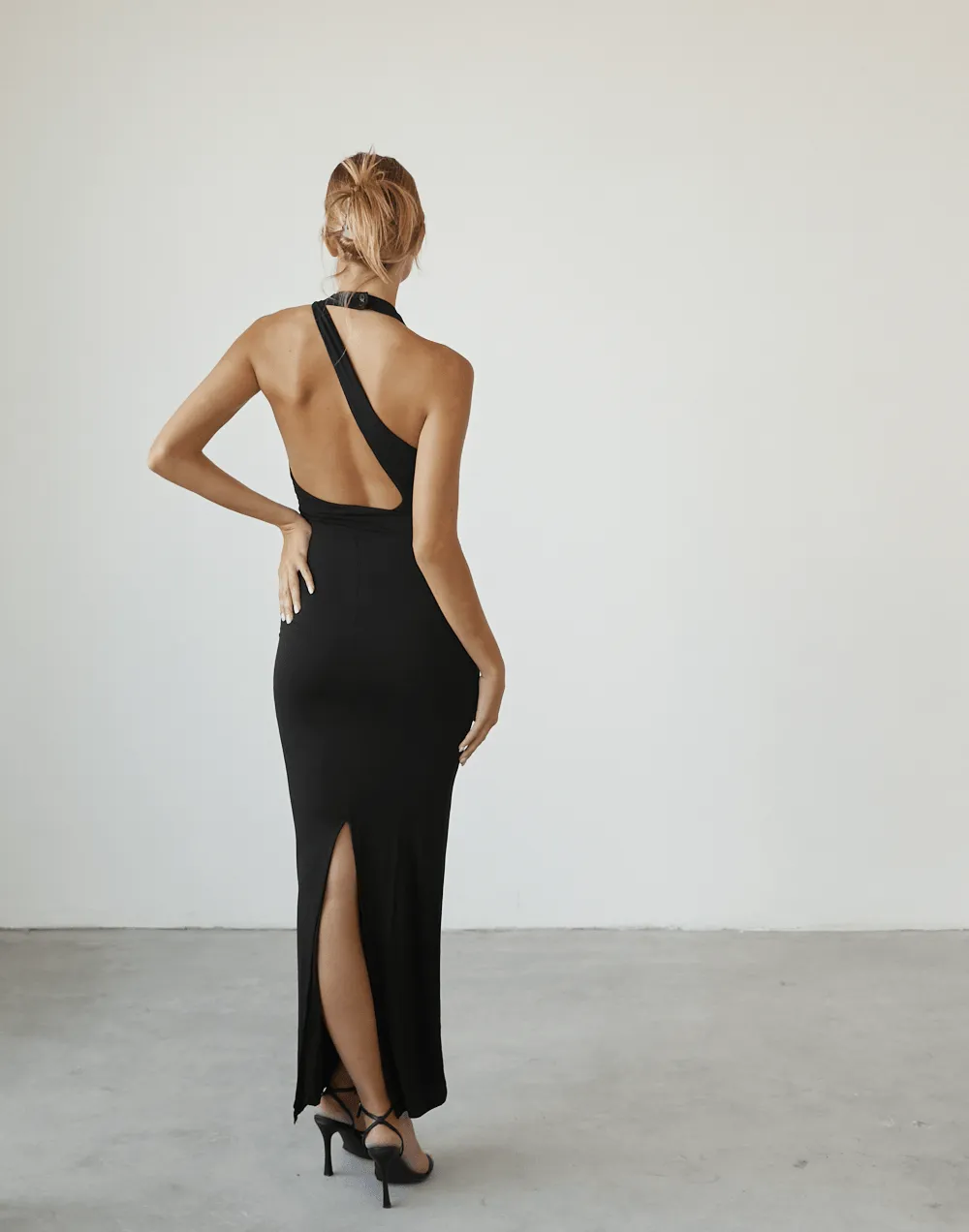 Aziza Maxi Dress (Black) sold by Charcoal Clothing