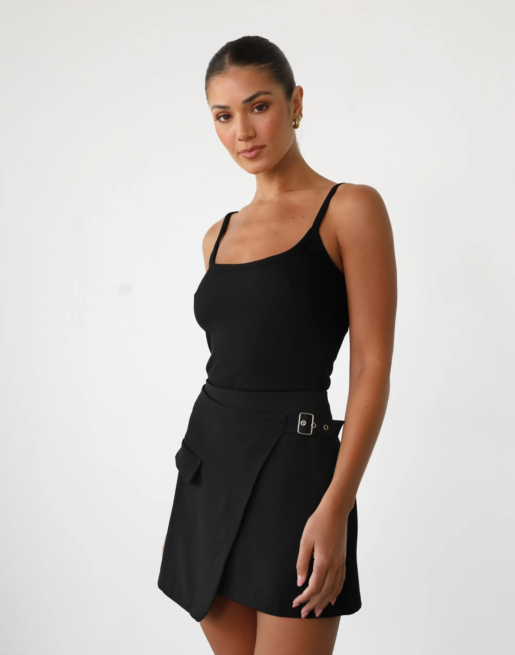 Kamala Mini Skirt (Black) sold by Charcoal Clothing product image thumbnail 3