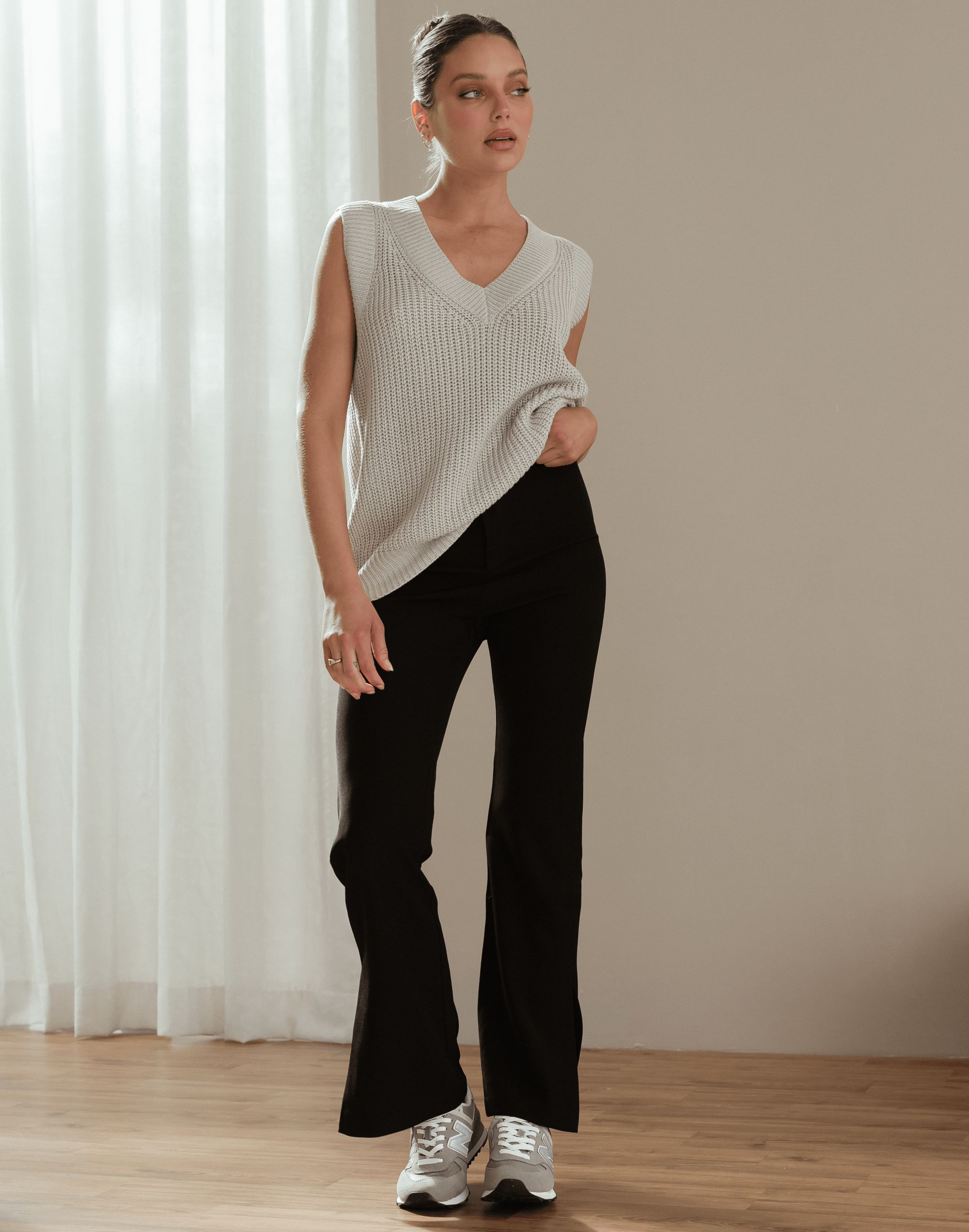 James Knit Vest (Grey) sold by Charcoal Clothing product image thumbnail 3