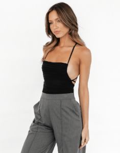 Night Light Bodysuit (Black) sold by Charcoal Clothing