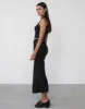 Inferno Midi Skirt (Black) sold by Charcoal Clothing