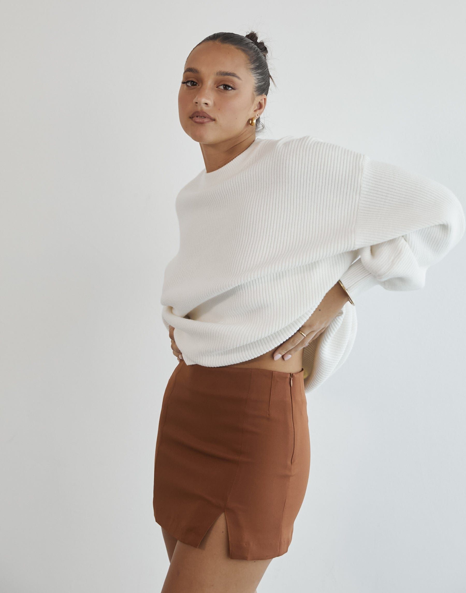 Kutcher Skirt (Rust) sold by Charcoal Clothing product image thumbnail 5