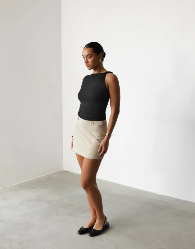 Sahana Top (Black) sold by Charcoal Clothing