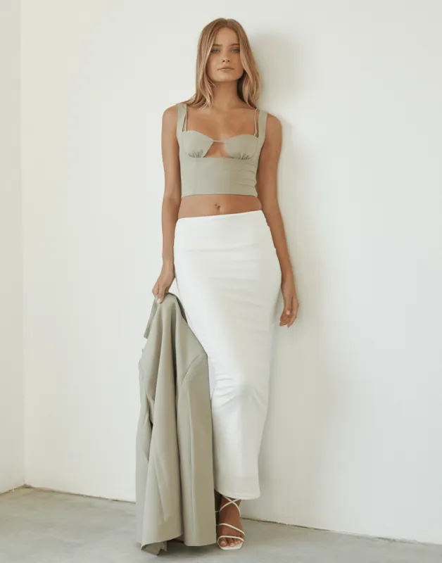 Odette Top (Sage) - By Lioness sold by Charcoal Clothing