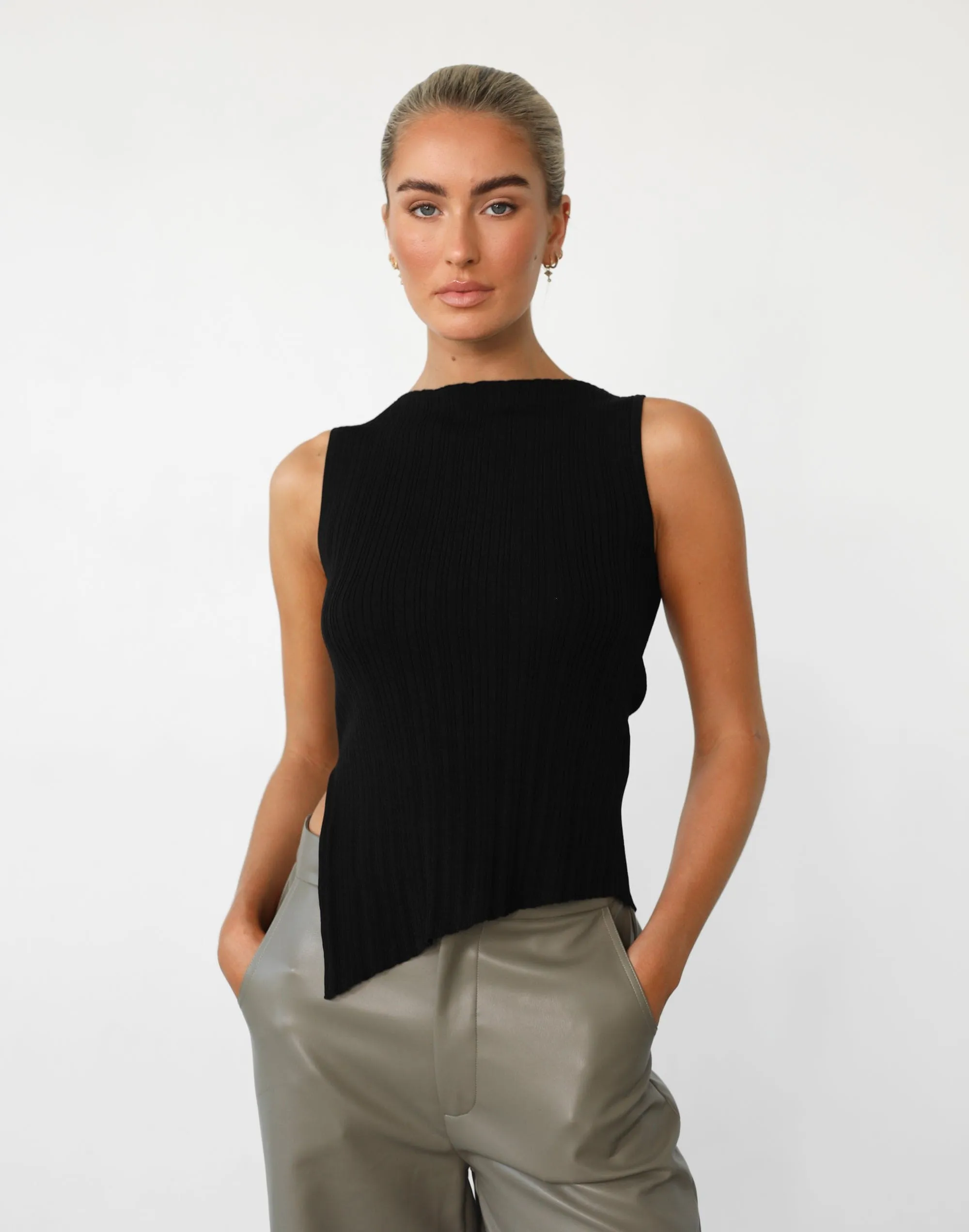Kienna Top (Black) sold by Charcoal Clothing