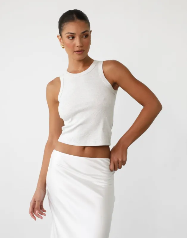 Cornell Tank Top (Grey) sold by Charcoal Clothing