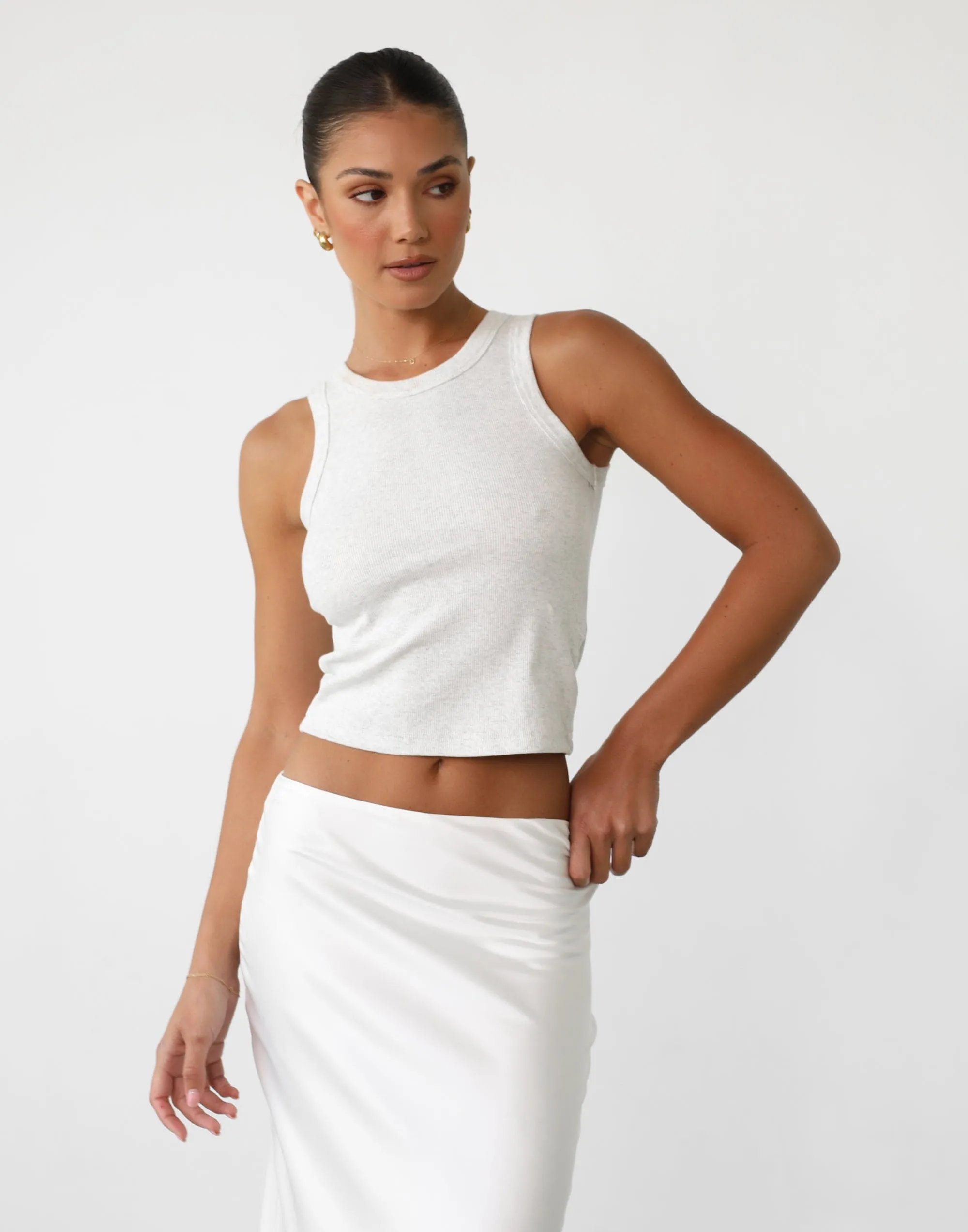 Cornell Tank Top (Grey) sold by Charcoal Clothing